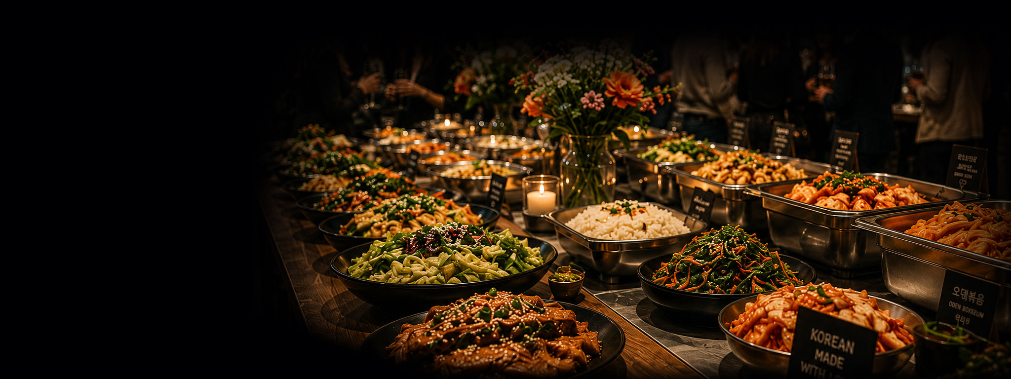 Koreaanse catering van Korean Food Lovers voor evenementen